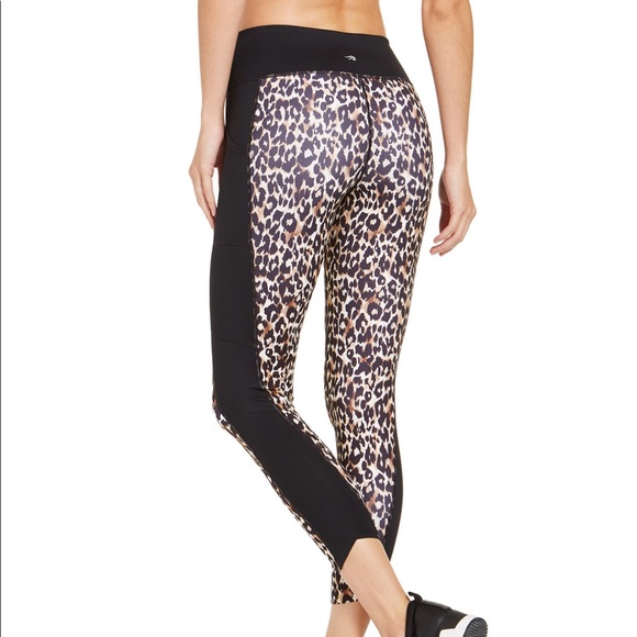 Ideology Plus Size Leopard Print Leggings - Picture 3 of 4
